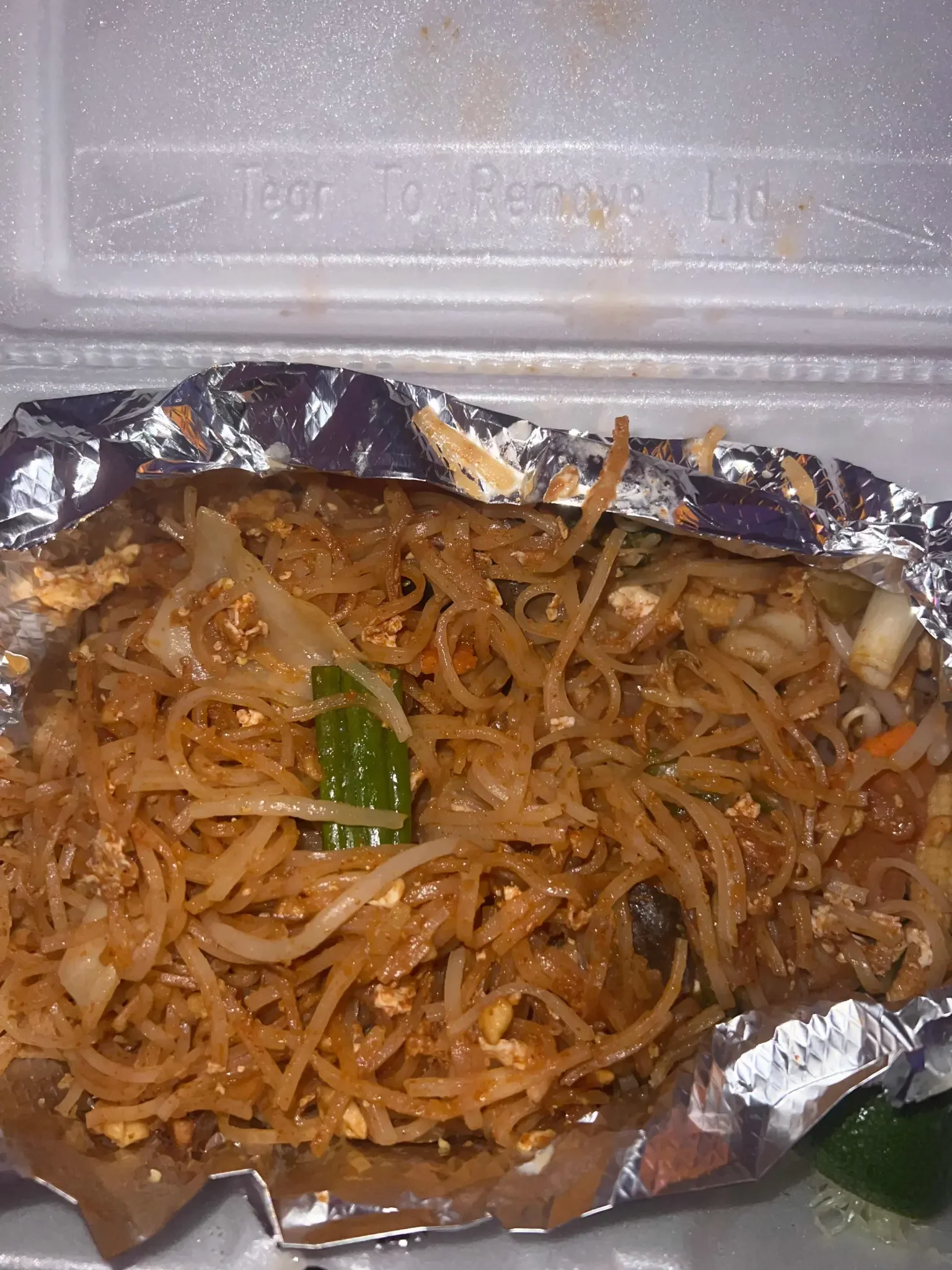 Pad Thai with Shrimp - Pad Thai with shrimp