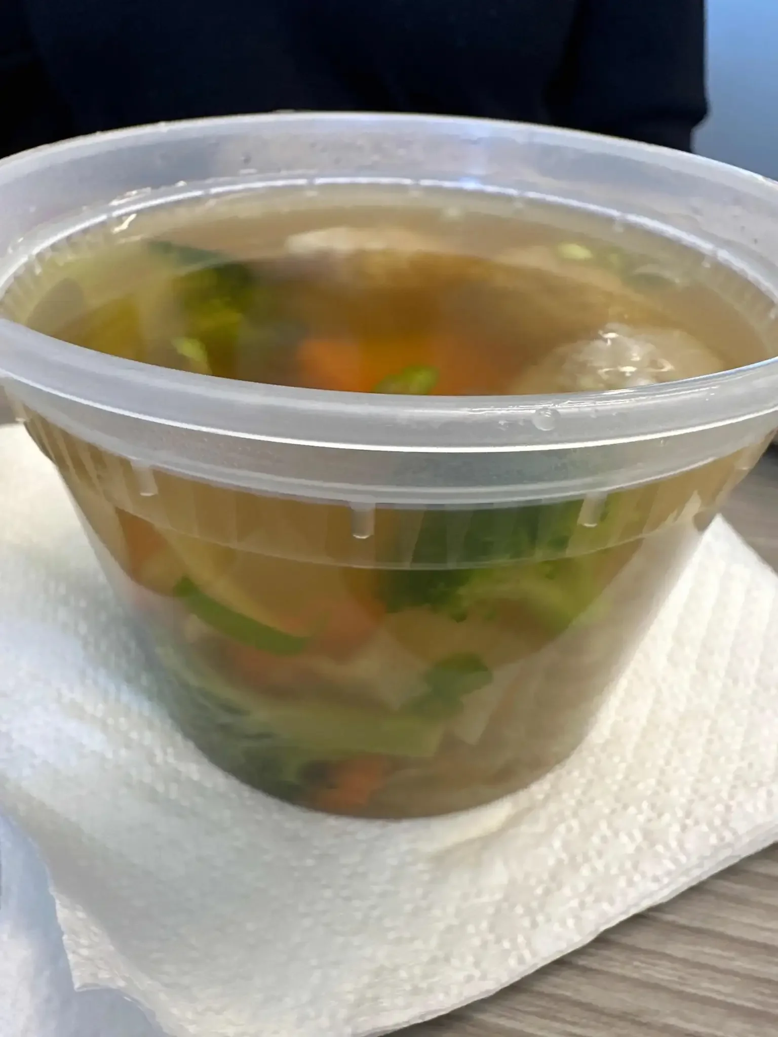 Wonton Soup - Delicate wontons in a clear savory broth